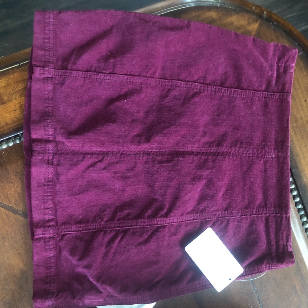 Free People Corduroy Skirt